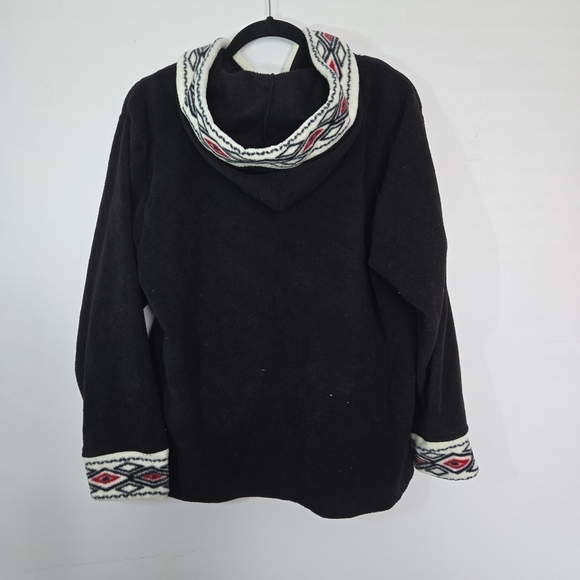 Pacer Fleece Hooded Zip Up Jacket - Picture 3 of 7